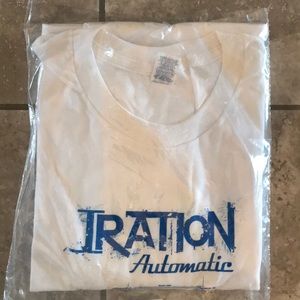 Iration T-shirt and beach towel